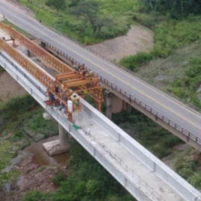 Nuevo puente carretera Montero Yapacaní