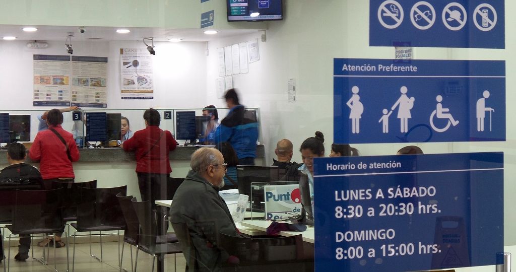 Agencia Hipermaxi Equipetrol. Una de las 29 agencias con atención en domingo y en horario extendido de lunes a sábado