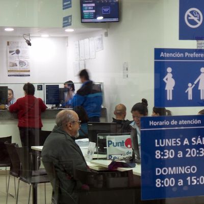 Agencia Hipermaxi Equipetrol. Una de las 29 agencias con atención en domingo y en horario extendido de lunes a sábado