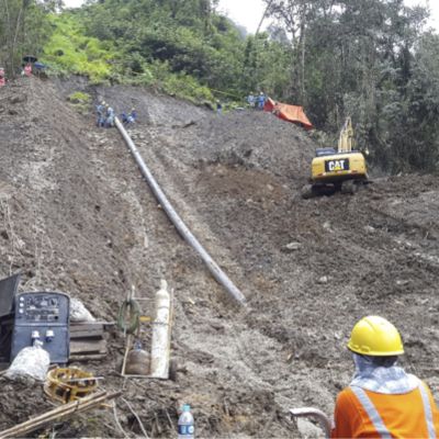 Gasoducto Carrasco Cbba