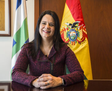 Gladis Genua - representante de CAF en Bolivia (2)