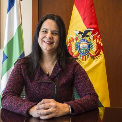 Gladis Genua - representante de CAF en Bolivia (2)