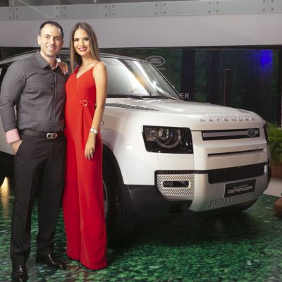 Edmund Daher y Andrea Schmitz