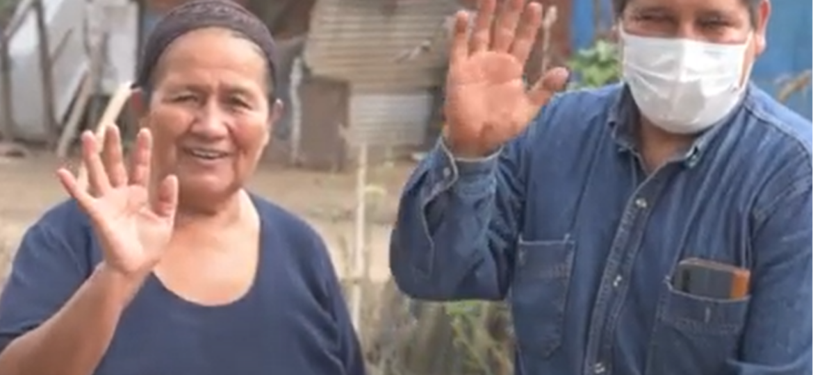 Don Juan Carlos Mamani tiene una empresa de redes de gas