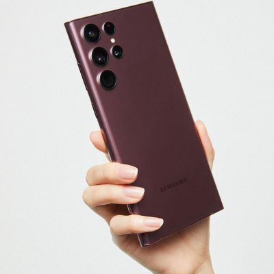 1-06 Galaxy S22 Ultra_Back6_Burgundy_design_LI