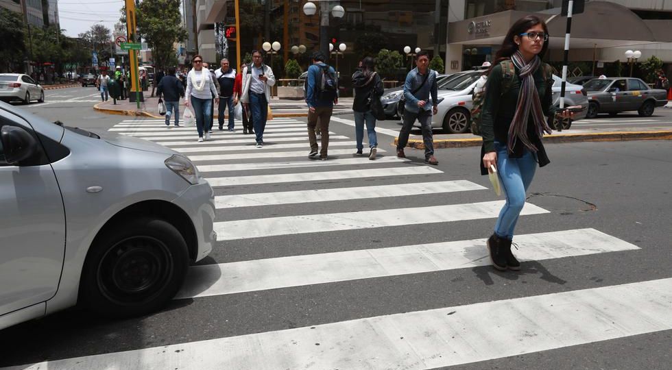 Cuidado con la seguridad vial. Foto referencial