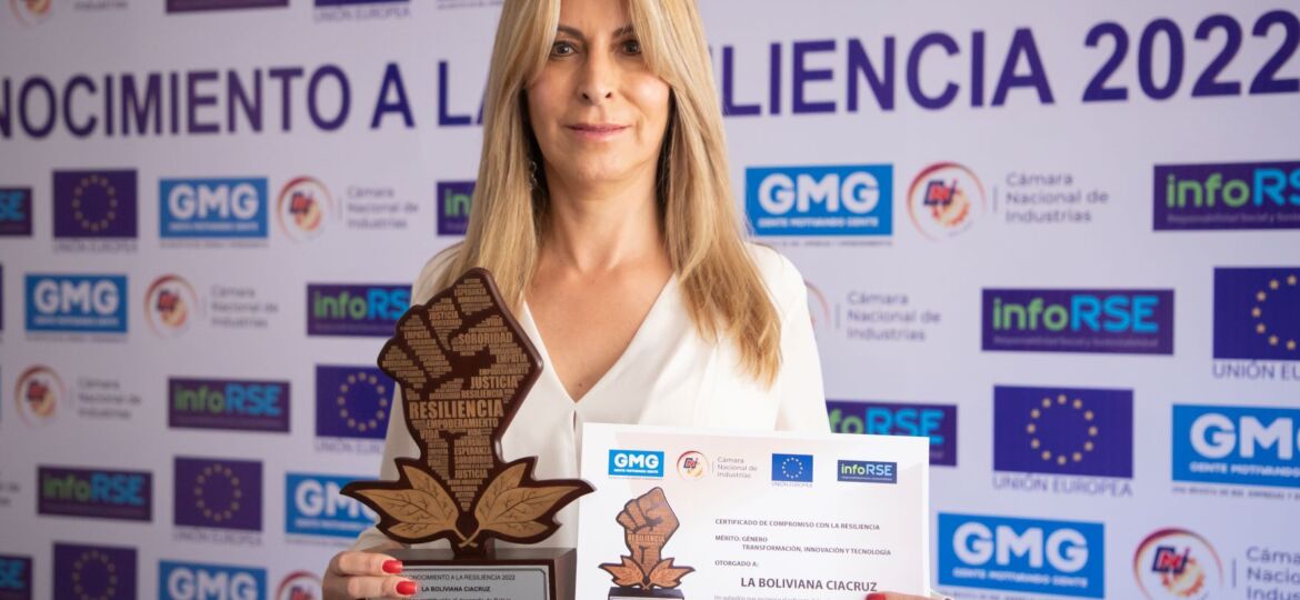 Reconocimiento Resiliencia 2022 a LBC Seguros