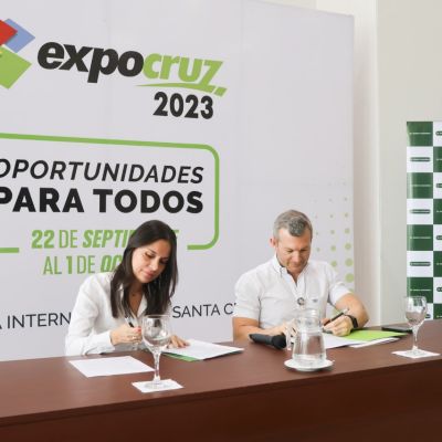 Firma de Alianaza entre BGA y Fexpocruz