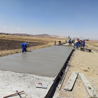 Donación hormigón para pavimento OK