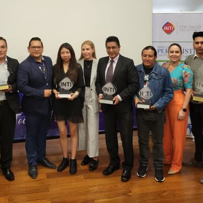 Periodistas ganadores en las diferentes categorías
