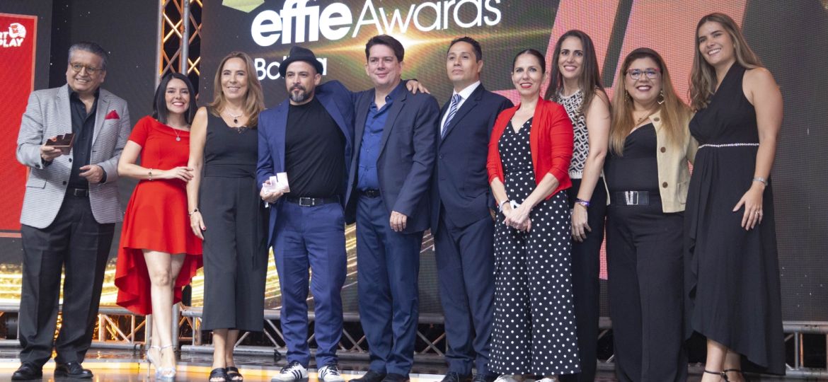 BEC con el galardón Effie ok