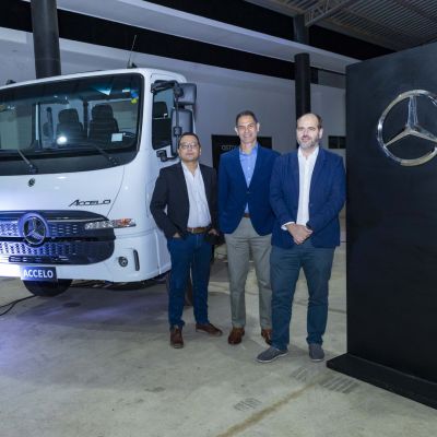 Juaquin Hurtado, Diego Azcarrunz y Hugo Lourenço