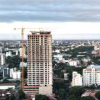 construcción edificio Santa Cruz