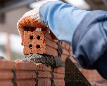 construcción con ladrillos