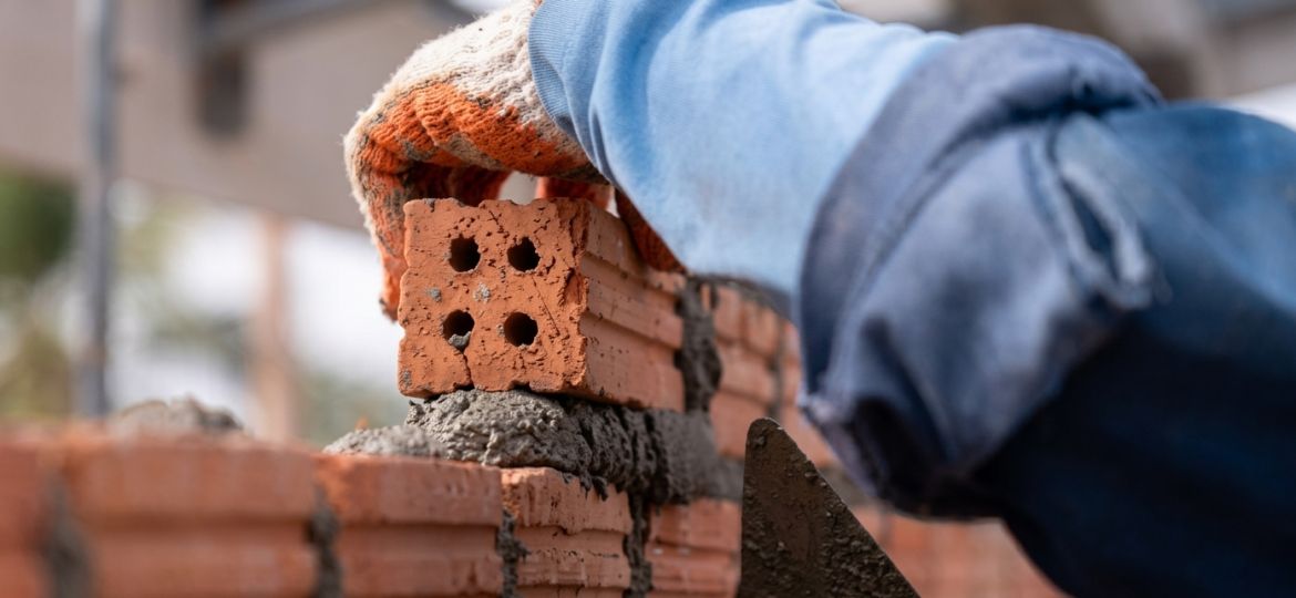 construcción con ladrillos